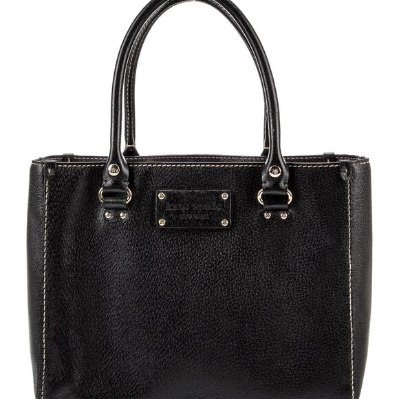 Kate Spade Black Satchel Bag With coa - Picture 1 of 10